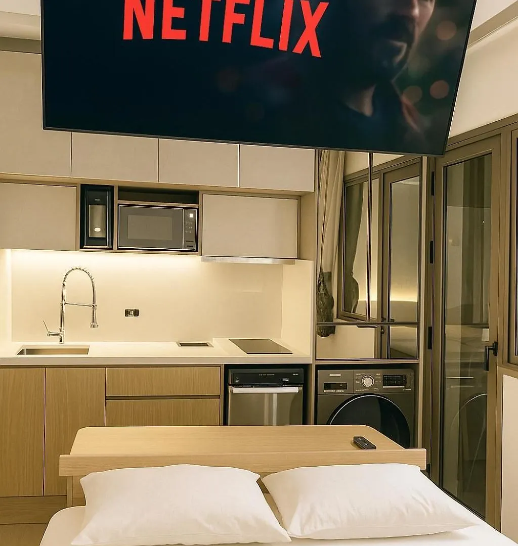 Studio with PS5 and Pool - 500m from Metro and Consulate São Paulo